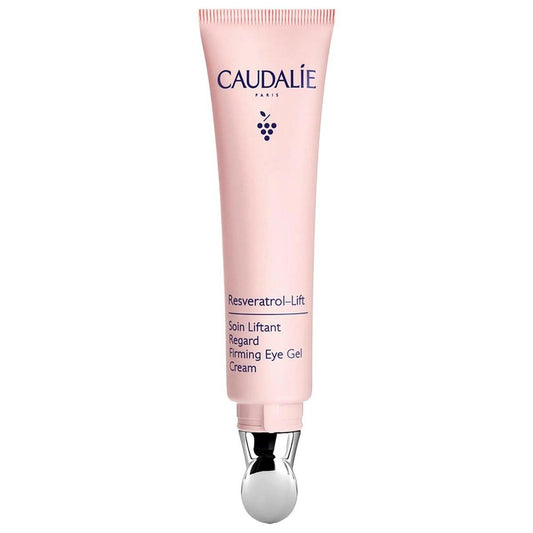 Caudalie Resveratrol-Lift Festigende und abschwellende Augen-Gel-Creme mit Peptiden, Hyaluronsäure und veganem Kollagen - 15 ml
