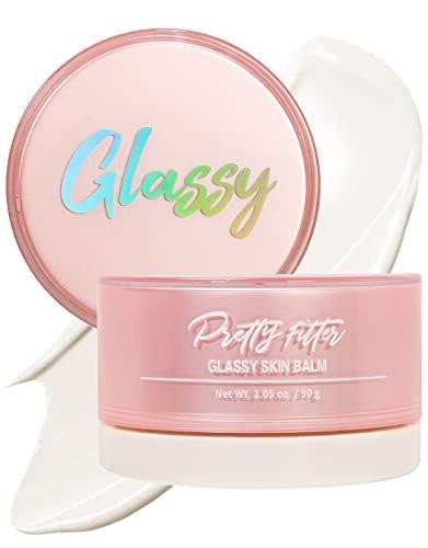 TOUCH IN SOL Pretty Filter Glassy Skin Balm Primer 1,05 oz – Feuchtigkeitsspendender Primer mit Sheabutter und Rosenblütenwasser für natürlichen Glow
