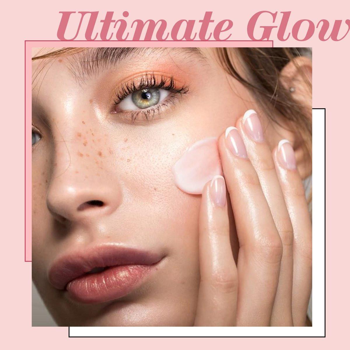 TOUCH IN SOL Pretty Filter Glassy Skin Balm Primer 1,05 oz – Feuchtigkeitsspendender Primer mit Sheabutter und Rosenblütenwasser für natürlichen Glow