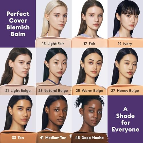 MISSHA M Perfect Cover Serum BB Cream No.21 Light Beige – Getönte Feuchtigkeitscreme mit kühlem Unterton, 35 ml
