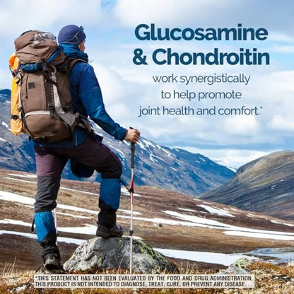 Nature's Wonder Triple-Stärke Glucosamin Chondroitin mit MSM, Hyaluronsäure und Boswellia – 90 Tabletten, 45-Tage-Vorrat