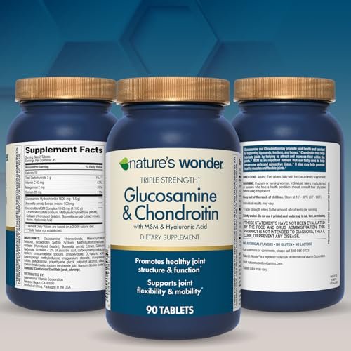 Nature's Wonder Kurkuma Komplex mit BioPerine - 500mg Kurkuma + 5mg BioPerin für Gelenkfunktion, Mobilität und Wohlbefinden, 90 vegane Kapseln