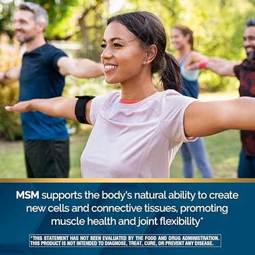 Nature's Wonder Triple-Stärke Glucosamin Chondroitin mit MSM, Hyaluronsäure und Boswellia – 90 Tabletten, 45-Tage-Vorrat