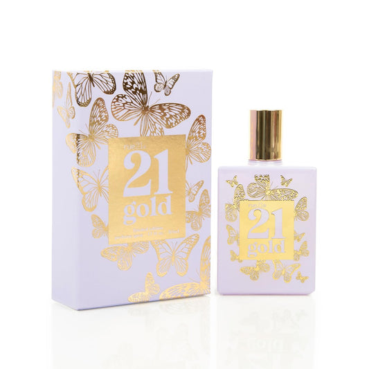 Rue 21 Gold Eau de Parfum für Damen - 50 ml (1,7 fl oz) - Luxuriöser Damenduft