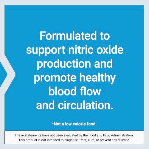 Life Extension NitroVasc™ Boost – Blutfluss-Supplement, Stickstoffmonoxid-Unterstützung, Herz-Kreislauf-Gesundheit, L-Arginin, glutenfrei, nicht-GVO, vegetarisch, 1 Messlöffel, 30 Portionen