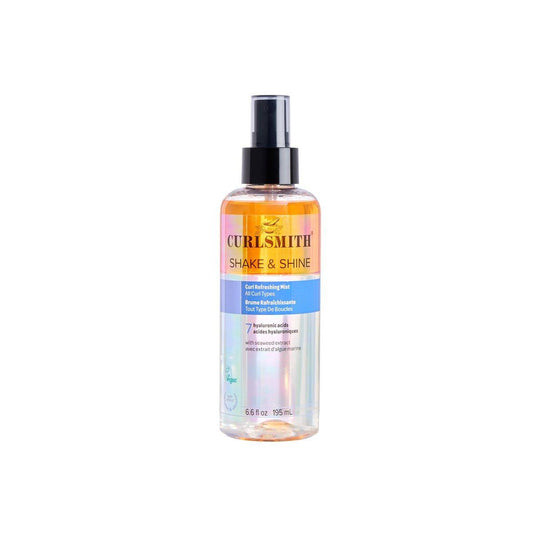 CURLSMITH Shake & Shine – Locken-Auffrischungsspray für trockenes Haar (6,6 oz) – Vegan & Tierversuchsfrei