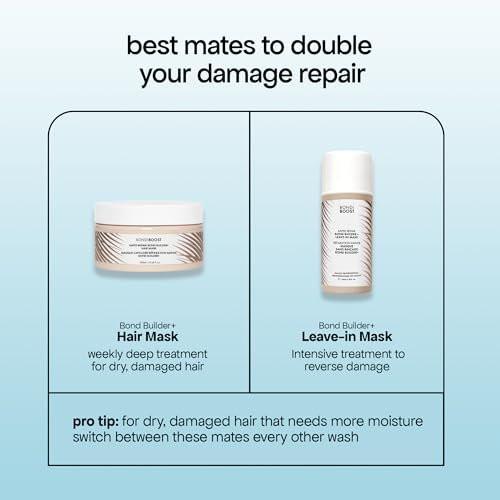 BONDIBOOST Rapid Repair Bond Builder + Haarmaske für geschädigtes Haar [8,45 fl oz] – Tiefenpflege, stärkt und verleiht Glanz