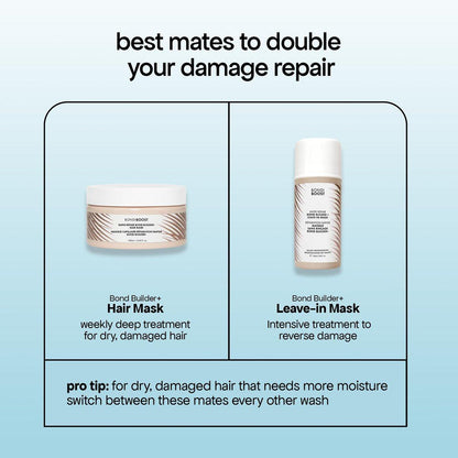 BONDIBOOST Rapid Repair Bond Builder + Haarmaske für geschädigtes Haar [8,45 fl oz] – Tiefenpflege, stärkt und verleiht Glanz