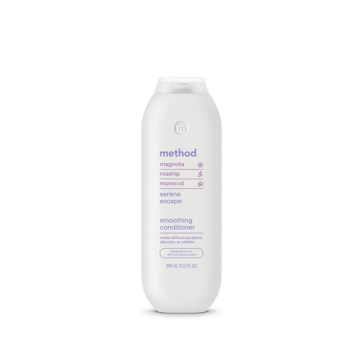 Method Smoothing Conditioner, Serene Escape – für lockiges Haar, pflegt und macht geschmeidig, sicher für coloriertes Haar - sulfatfrei und tierversuchsfrei, 13,5 oz