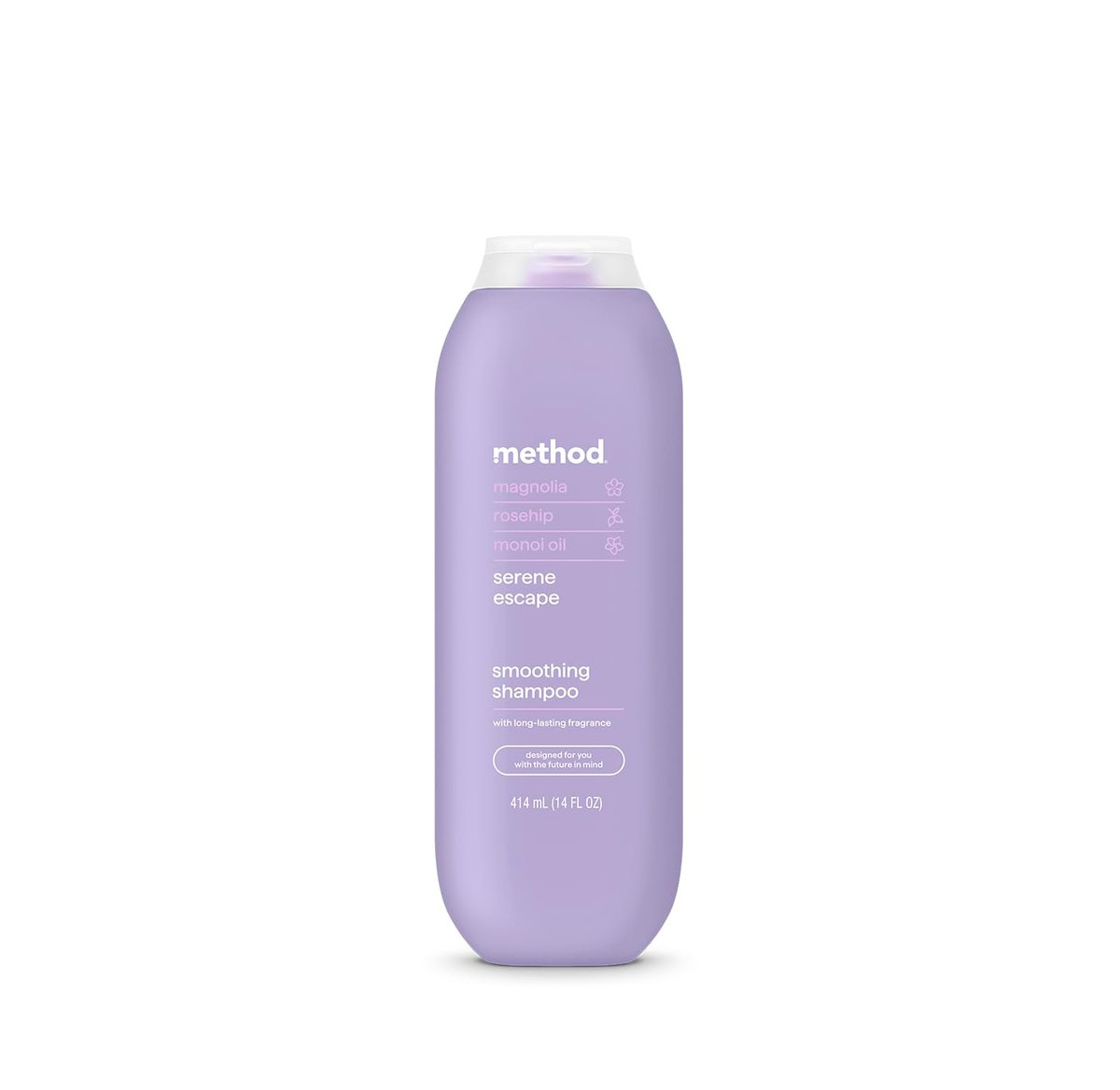 Method Smoothing Shampoo, Serene Escape – Anti-Frizz, Farbschutz, sulfatfrei, parabenfrei, silikonfrei, 14 oz