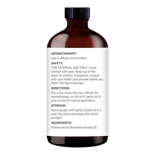 Majestic Pure Weihrauch ätherisches Öl mit Glaspipette – 100 % rein und natürlich – Ätherisches Öl für Diffuser, Aromatherapie, Seifen- und Kerzenherstellung, 60 ml