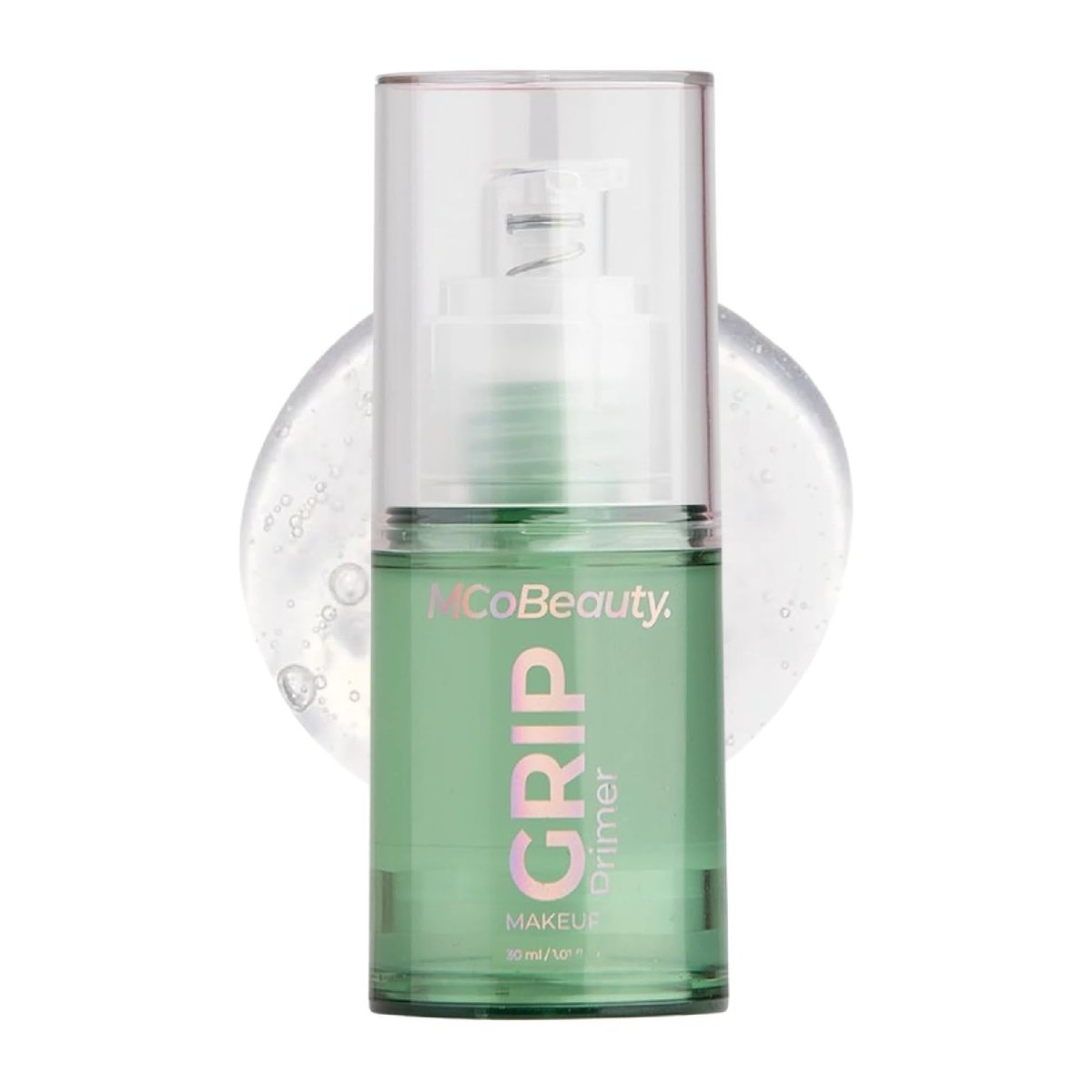 MCoBeauty Grip Primer – Grippy Haltbarer Leichter Make-up Primer – Hydratisierende Gel-Basis-Gesichtsgrundierung mit Feuchtigkeitsspendenden Inhaltsstoffen – Aloe Vera, Niacinamid & Vitamin E – Bereitet die Haut auf langanhaltendes Make-up vor