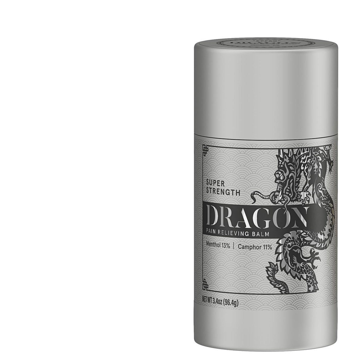 Americanna Wellness Dragon Balm 3.4 oz Roll-Up Super Silver Strength – Hochwirksame Körperbutter