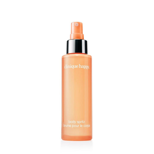 Clinique Happy Body Spritz – Damenparfüm mit Grapefruit, Bergamotte, Hawaiianischer Hochzeitsblume & Frühlingsmimose, 4,2 Fl Oz