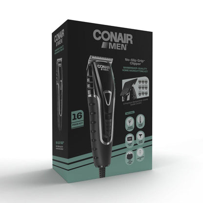 Conair Barber Haarschneider - Haartrimmer - 16-teiliges Haarschneide-Set