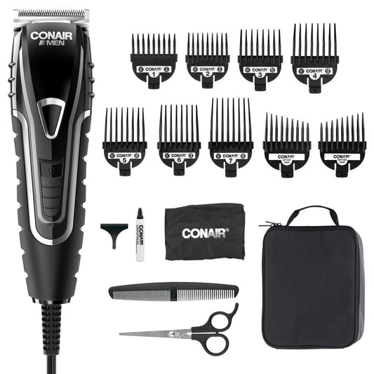 Conair Barber Haarschneider - Haartrimmer - 16-teiliges Haarschneide-Set