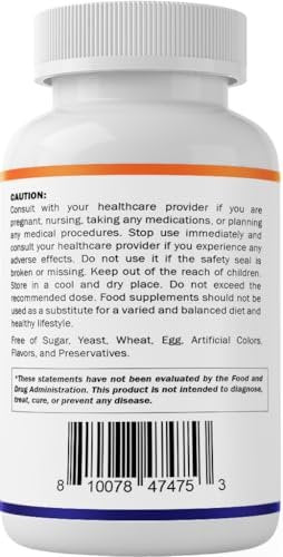 Vitamatic Lithium Orotat 20mg – 90 Kapseln, pflanzliche Kapseln, nicht genetisch verändert, glutenfrei