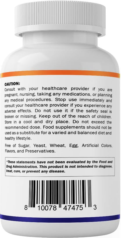 Vitamatic Lithium Orotat 5 mg – 240 vegane Kapseln, Non-GMO, glutenfrei
