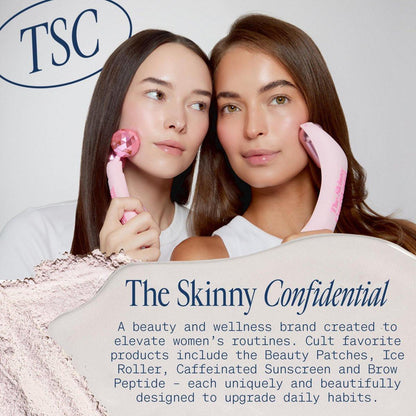 The Skinny Confidential Brow Peptide Augenbrauen- & Wimpern-Styling Serum – Definierte Brauen mit ganztägigem Halt – Leichtes, nicht fettendes Serum für Brauen und Wimpern