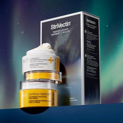 StriVectin TL Advanced Holiday Duo: Straffen und Formen Set – Haut straffen und aufhellen mit Peptiden und Hyaluronsäure