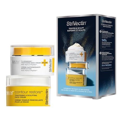 StriVectin TL Advanced Holiday Duo: Straffen und Formen Set – Haut straffen und aufhellen mit Peptiden und Hyaluronsäure