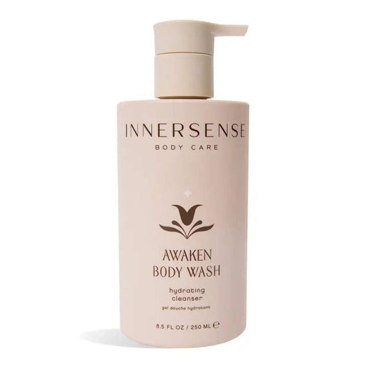 INNERSENSE Organic Beauty - Awaken Body Wash | Avocado Oil, Vitamine B5, C + D | Sanfte Reinigung & Pflege | 250 ml