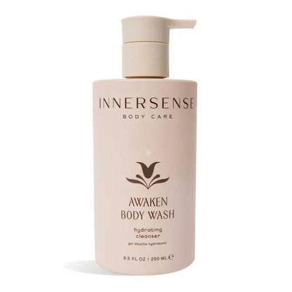 INNERSENSE Organic Beauty - Awaken Body Wash | Avocado Oil, Vitamine B5, C + D | Sanfte Reinigung & Pflege | 250 ml