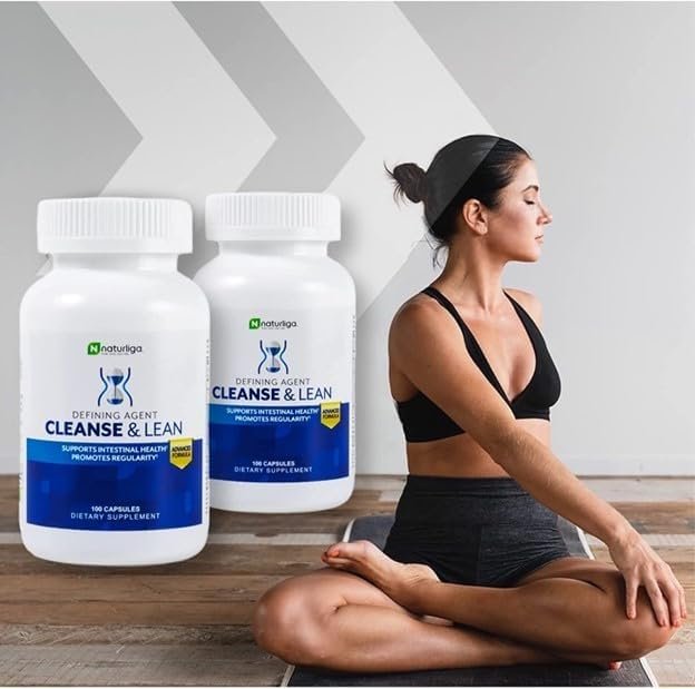 Max Muscle Naturaliga Cleanse and Lean Defining Agent – Kräuterreinigung für regelmäßige Verdauung mit natürlichen entgiftenden Inhaltsstoffen für Darmgesundheit, Dickdarmreinigung und Blähungen, 30 Kapseln