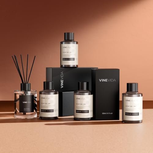 VINEVIDA (4oz) Hotel Diffuser Oil - Luxuriöser Raumduft für Zuhause - Kaltluft-Diffuseröl | Essential Oil No.1001 inspiriert von Ritz Carlton