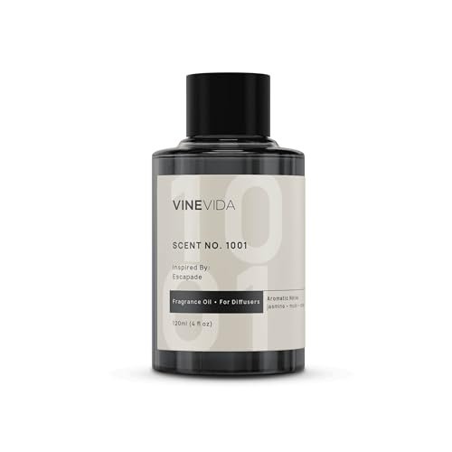 VINEVIDA (4oz) Hotel Diffuser Oil - Luxuriöser Raumduft für Zuhause - Kaltluft-Diffuseröl | Essential Oil No.1001 inspiriert von Ritz Carlton