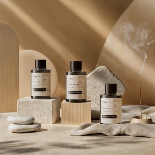 VINEVIDA (4oz) Hotel Diffuser Oil - Luxuriöser Raumduft für Zuhause - Kaltluft-Diffuseröl | Essential Oil No.1001 inspiriert von Ritz Carlton