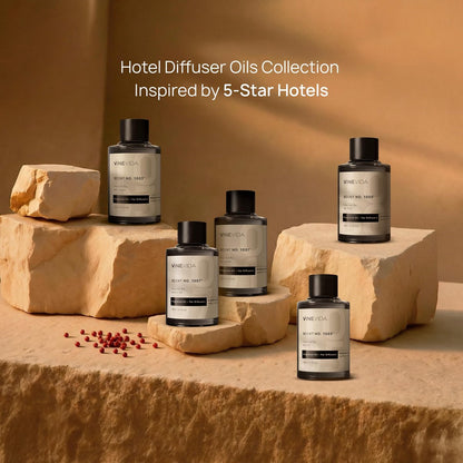 VINEVIDA (4oz) Hotel Diffuser Oil - Luxuriöser Raumduft für Zuhause - Kaltluft-Diffuseröl | Essential Oil No.1001 inspiriert von Ritz Carlton