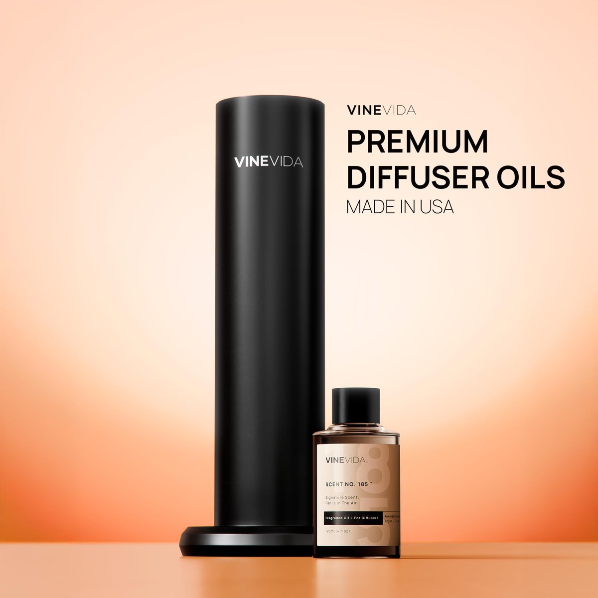 VINEVIDA (4oz) Hotel Diffuser Oil - Luxuriöser Raumduft für Zuhause - Kaltluft-Diffuseröl | Essential Oil No.1001 inspiriert von Ritz Carlton
