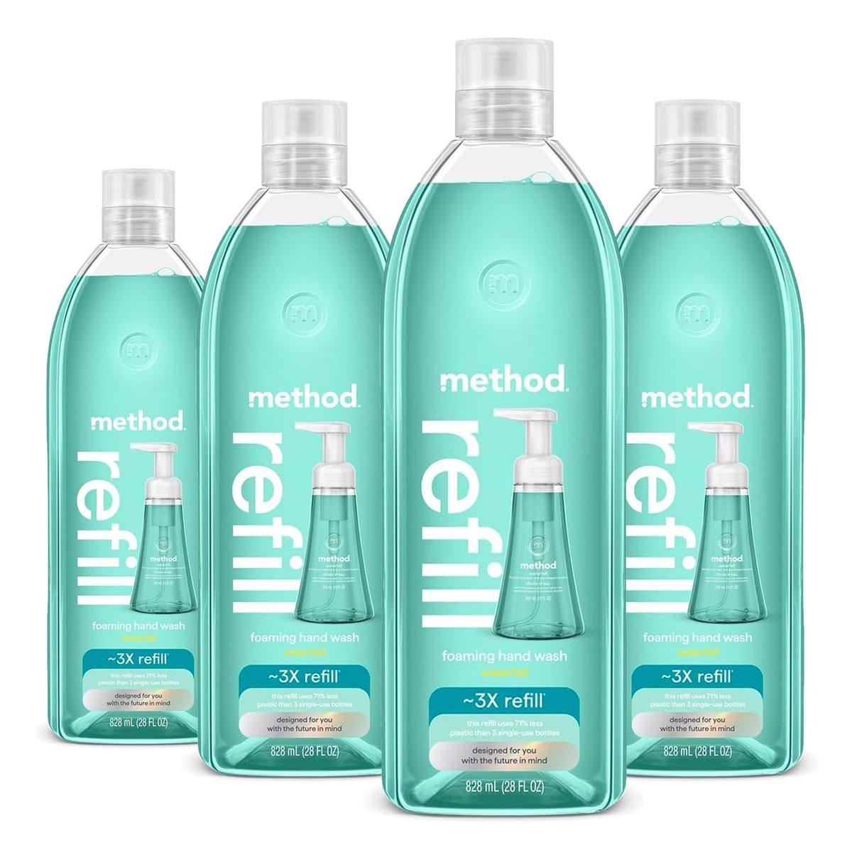 Method Flüssigseife Nachfüllpackung, Wasserfall, 28 Fl Oz (4er-Pack)