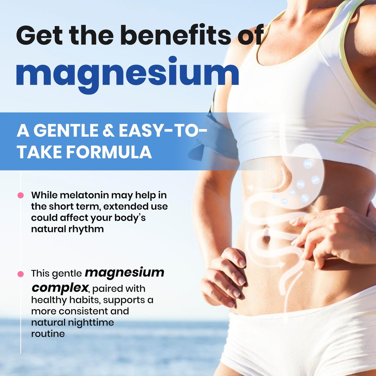 VEV DeepCalm 15-in-1 Magnesium Komplex für Frauen & Männer – Magnesiumpräparat mit Glycinat & Citrat, Ashwagandha & L-Theanin, 120 vegane Kapseln