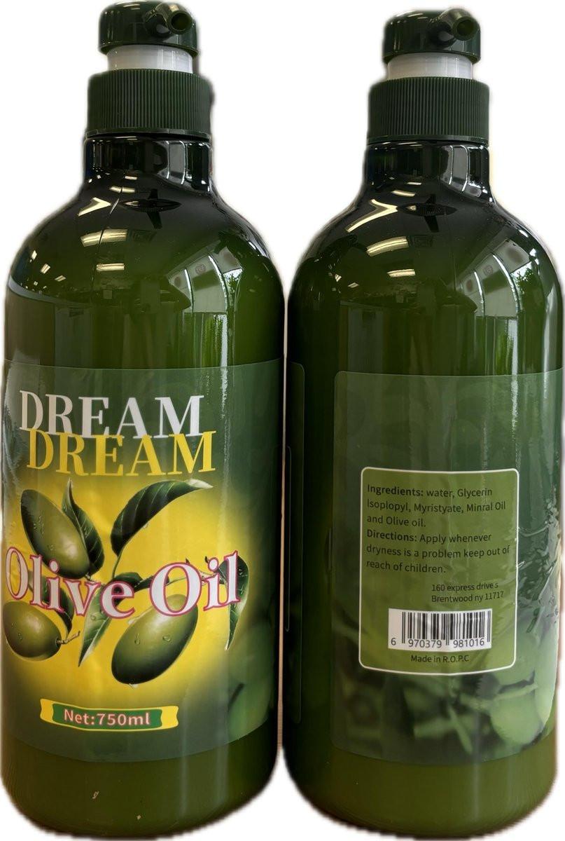 Dream Body Olive Oil Lotion 750ml 2er-Pack für die Hautpflege