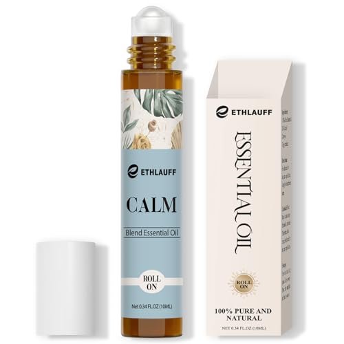 Calm Essential Oil Roll On – Aromatherapie Roll-On für Stressabbau, Massage & Entspannung – Geschenkset zur Selbstpflege