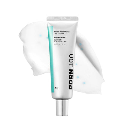 VT COSMETICS PDRN Cream 100 – Vegane PDRN Feuchtigkeitscreme für Glowy Glass Skin, nährende & regenerierende Gesichtscreme, 50 ml
