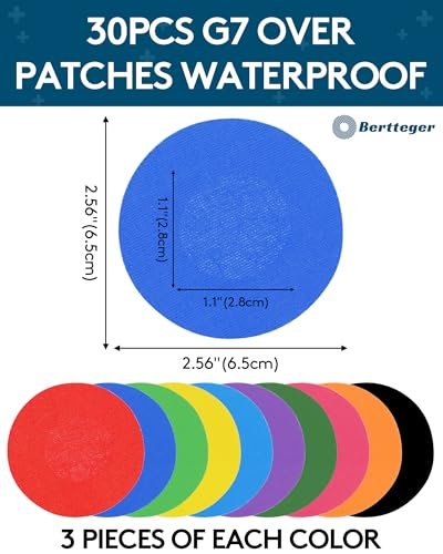 30er-Pack G7 Over Patches, wasserdicht, sicher, hypoallergen, komfortabler Halt für 10 Tage Tag- und Nacht-Tragen und Schutz
