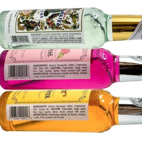Lanman & Kemp Florida Water Kölnisch Wasser New York, Agua De Florida Mischset (New York 6er Mix) – 6 x 222 ml