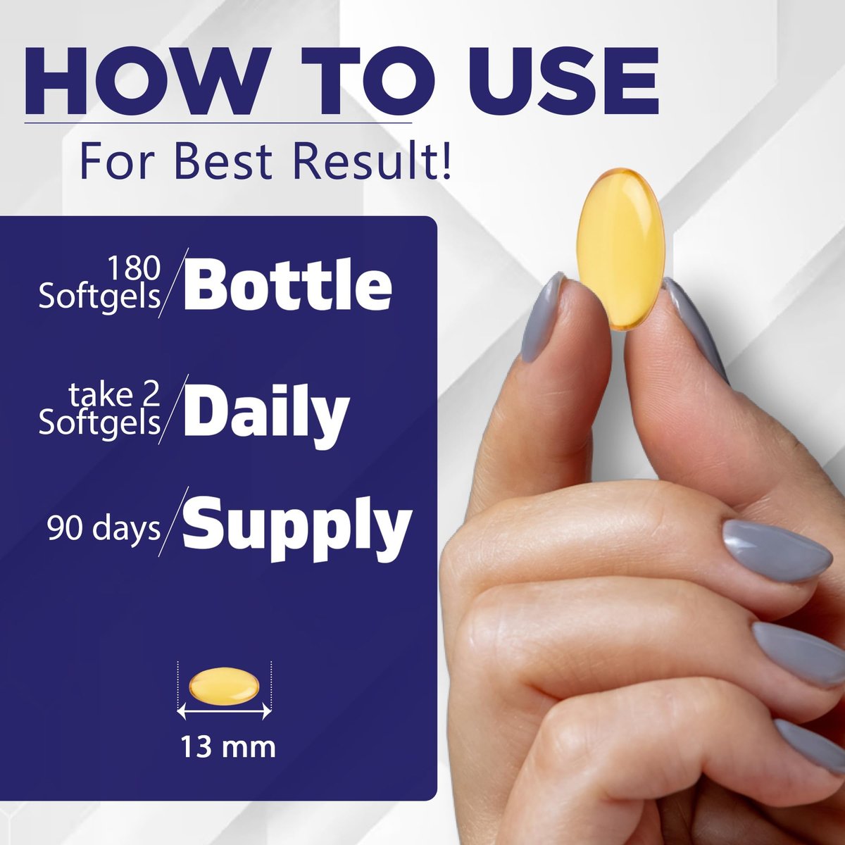 Vitamatic Pfefferminzöl-Gel mit Ingwer- und Fenchelölen, 550 mg pro Portion, 180 Weichkapseln