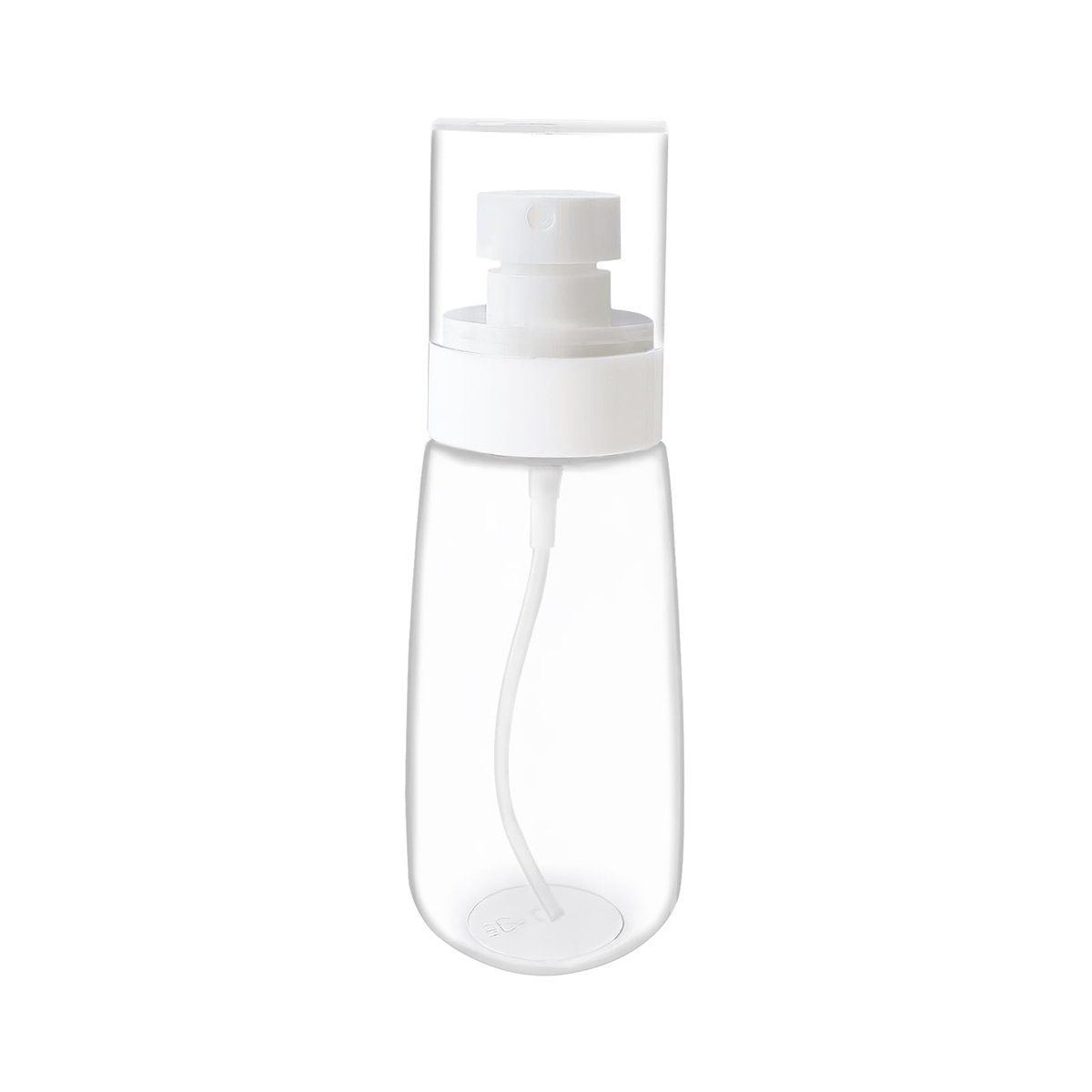 YOLCAR Reisegröße Sprühflasche, 100 ml Klar Kunststoff für Beauty-Essentials, Auslaufsicheres Design für Zuhause und Reisen