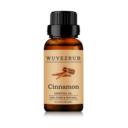 100% reines und natürliches Zimtöl - 10 ML Aromatherapie-Diffuser - 0,33 Fl Oz