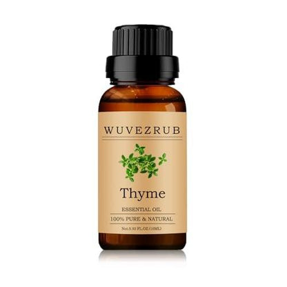Thymian Ätherisches Öl 10 ml – 100 % rein und natürlich für Aromatherapie-Diffuser – 0,33 Fl Oz