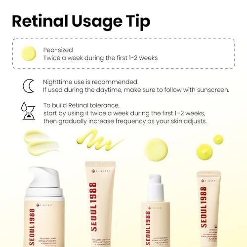 K-SECRET SEOUL 1988 Retinal Augencreme – Mit fortschrittlichem Retinal Liposom 4% und fermentierten Bohnen gegen dunkle Augenringe und feine Linien | Koreanische Hautpflege, 30ml / 1,01 fl oz