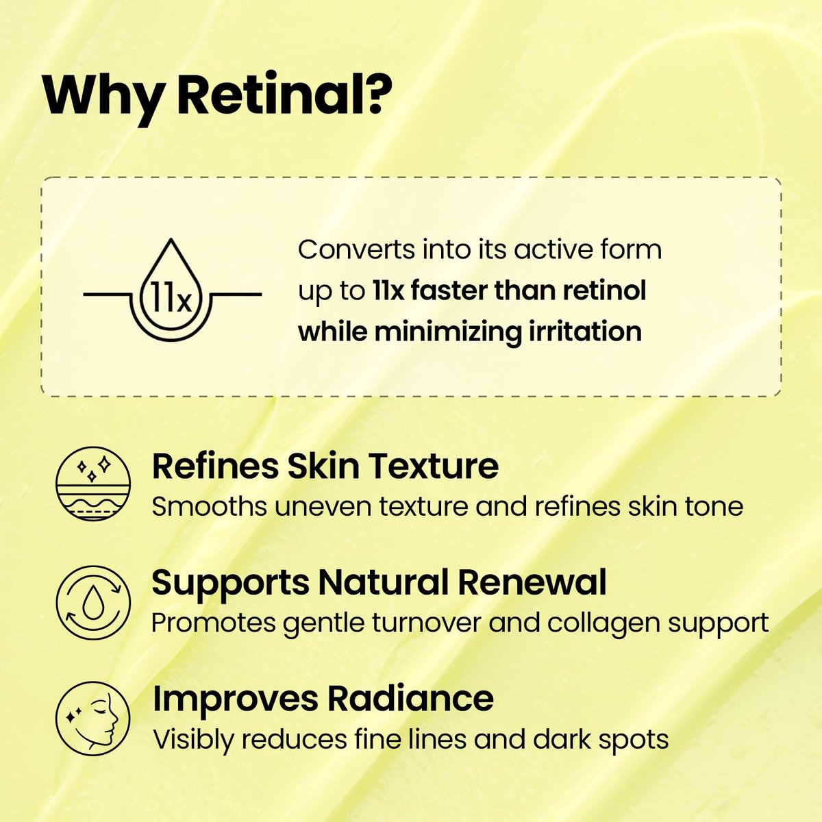 K-SECRET SEOUL 1988 Retinal Creme – Fortschrittliche Retinal-Liposomen 1% & fermentierter Reisextrakt | Tägliche Pflege gegen feine Linien & verbesserte Hauttextur | Koreanische Hautpflege, 50ml / 1,69 fl oz