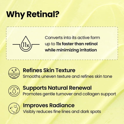 K-SECRET SEOUL 1988 Retinal Creme – Fortschrittliche Retinal-Liposomen 1% & fermentierter Reisextrakt | Tägliche Pflege gegen feine Linien & verbesserte Hauttextur | Koreanische Hautpflege, 50ml / 1,69 fl oz