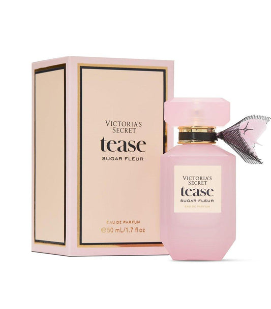 Victoria's Secret Tease Sugar Fleur Eau de Parfum – Noten von frischem Apfel, Blütenknospe und rosa Karamell – Damenparfüm (50 ml)