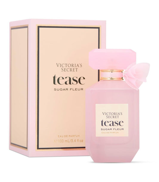 Victoria's Secret Tease Sugar Fleur Eau de Parfum – Süßer Duft mit Apfel, Blüten und Karamell (100 ml)