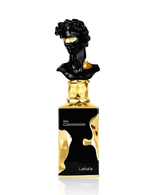 Lattafa His Confession für Herren Eau de Parfum Spray, 100 ml - Orientalisch-würziger Duft